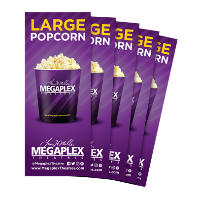Large Popcorn Vouchers (Min 5)