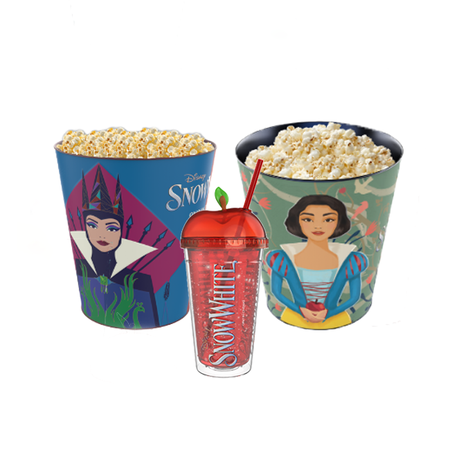 Snow White Matching Tins and Glitter Apple Dome Lid Tumbler